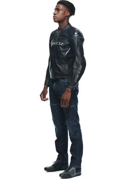 Racing 4 Black Black Deri Motosiklet Mont 48 fırsatları