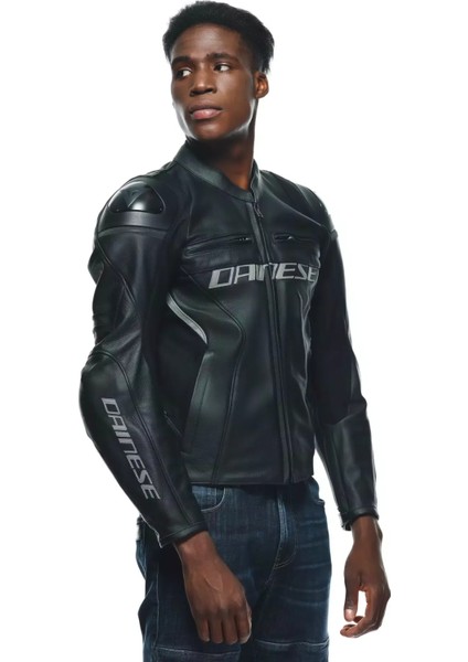 Racing 4 Black Black Deri Motosiklet Mont 48 indirimleri