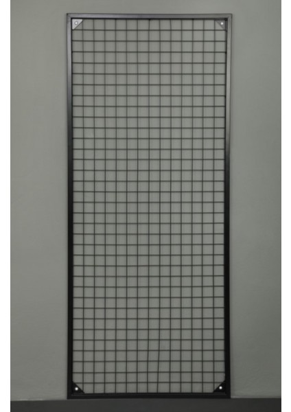 Sık Telli Tel Raf - Tel Pano Stand, Duvar Askılığı 100X200 cm