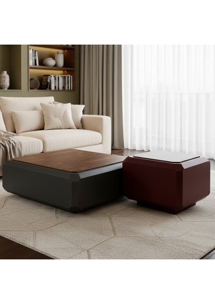 Roma Ikili Orta Sehpa Seti