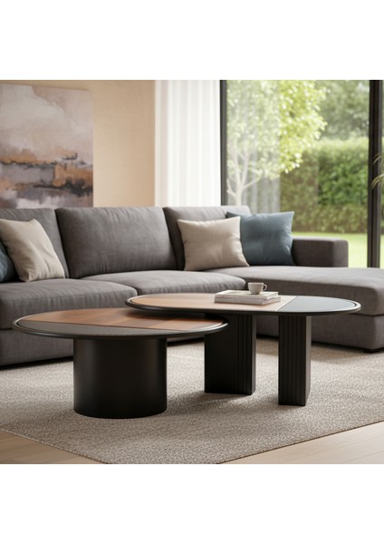 Asus Ikili Orta Sehpa Seti Ceviz indirimleri