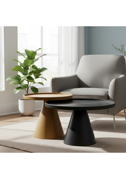 Rodos Ikili Orta Sehpa Seti