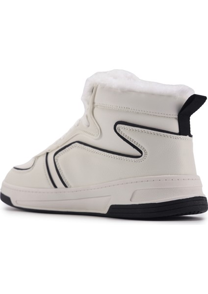 INT1123K034-KRK 3pr Beyaz Erkek High Sneaker modelleri
