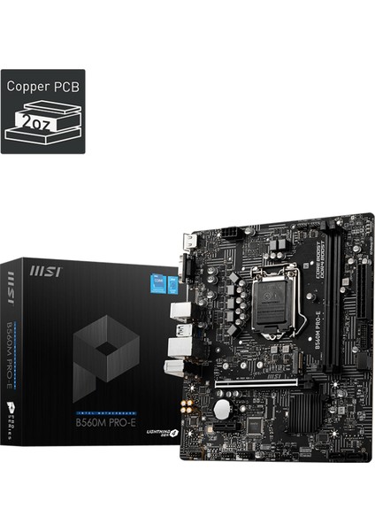 Msı B560M Pro‑e Anakart