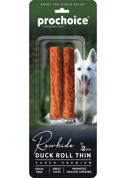 Prochoice Duck Roll Thin Köpek Ödül Maması