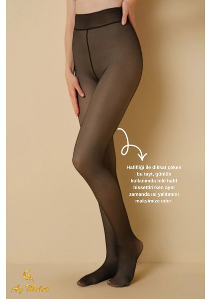 Kadın Termal Tayt Peluş Külotlu Kışlık Kalın Içi Polarlı Külotlu Çorap fırsatları