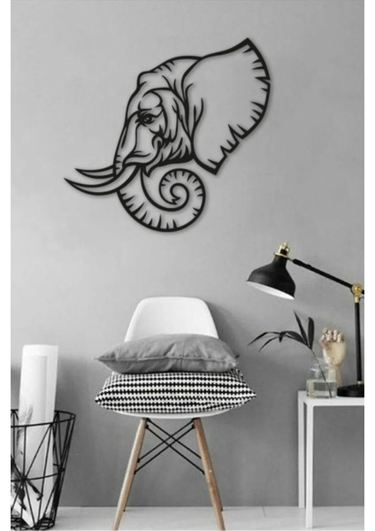 Duvar Dekorasyonu Mdf Fil 35X50CM Dekor Tablo