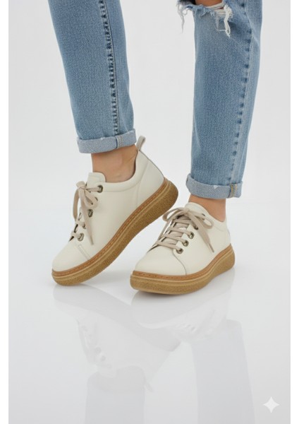 Kadın Hakiki Deri Ortopedik Spor Tarz Günlük Ayakkabı M26/KA120 fiyatları