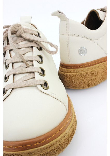 Kadın Hakiki Deri Ortopedik Spor Tarz Günlük Ayakkabı M26/KA120