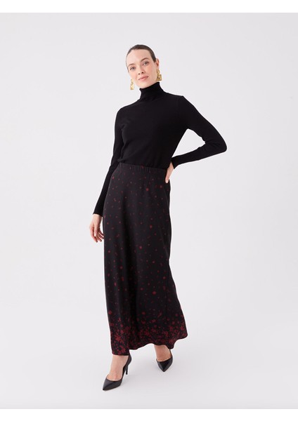 Yeni Sezon Beli Lastikli Çiçekli Kadın Etek fiyatları