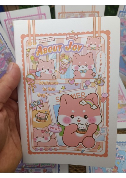 Sanrio Kawaii Anime Baskılı ve Diğer Figür Baskılı Rengarenk Defterler Renkli Sayfalar Hediyelik 1AD indirimleri