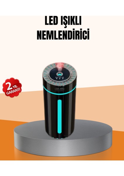 Ultrasonik Nemlendirici LED Işıklı Aromaterapi Difüzör Sessiz Çalışma