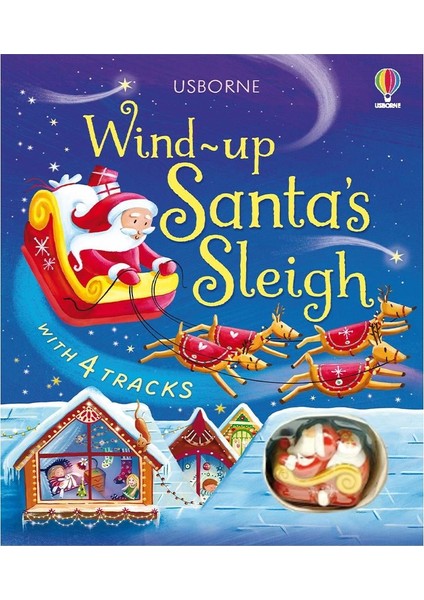 Wind-Up Santas Sleigh