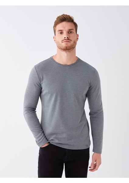 Yeni Sezon Bisiklet Yaka Uzun Kollu Erkek Tişört