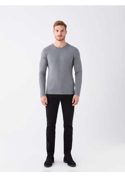 Yeni Sezon Bisiklet Yaka Uzun Kollu Erkek Tişört modelleri