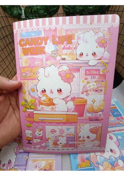 Anime Karakterli ve Diğer Karakterler Rengarenk Anime Defterleri Okul Öncesi Öğrenci Hediyesi 1ADET modelleri