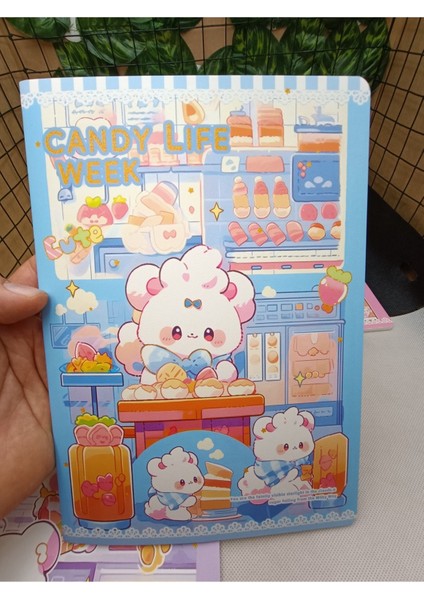 Anime Karakterli ve Diğer Karakterler Rengarenk Anime Defterleri Okul Öncesi Öğrenci Hediyesi 1ADET fırsatları