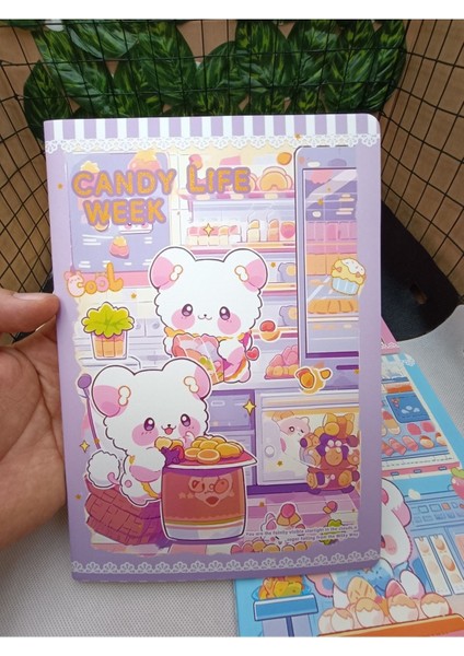 Anime Karakterli ve Diğer Karakterler Rengarenk Anime Defterleri Okul Öncesi Öğrenci Hediyesi 1ADET indirimleri