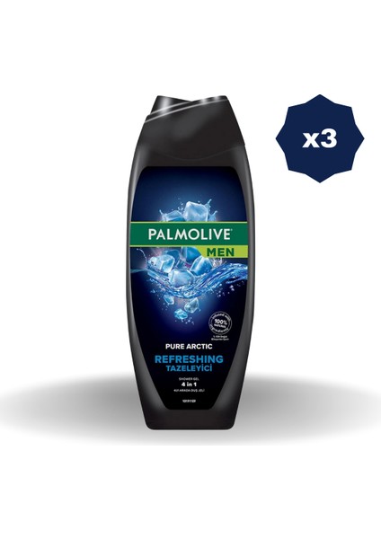 Pure Arctic Duş Jeli 500 ml - (3 Adet)