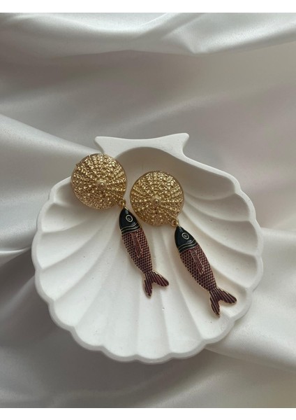 Zra Model Balıklı Küpe