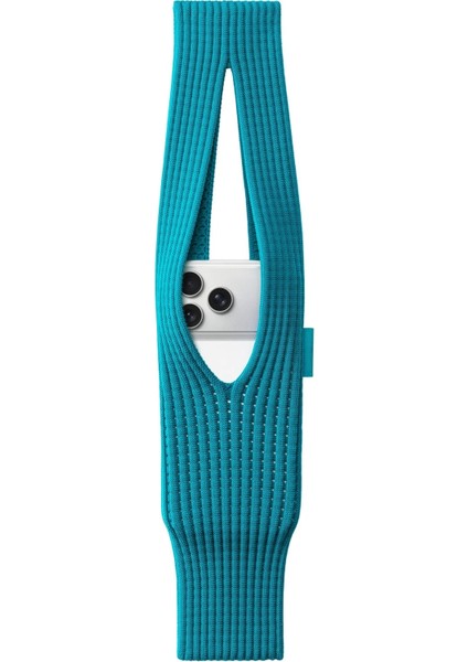 iPhone 17 Air Kılıf Örgü Şık Tasarım Pokket Hasır Small 40CM Kılıf