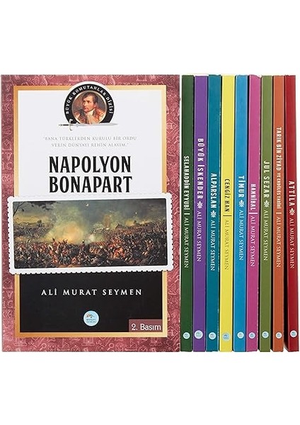 Yazarlarevi Cinayeti + Büyük Komutanlar Seti 10 Kitap fiyatları