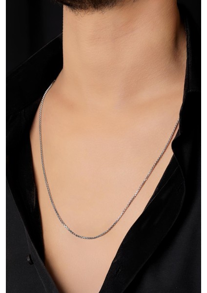 14 Ayar Altın Desenli Küp Zincir Erkek Kolye fiyatları