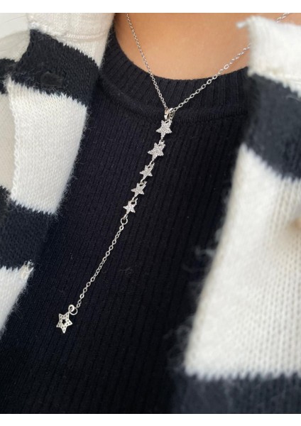 Yıldızlı Y Kolye
