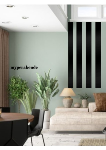 Dekorasyon Ahşap Şerit Duvar Panelleri Dekoratif Duvar Çıtası 1paket 15ADET indirimleri