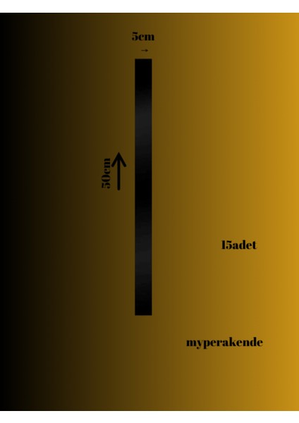 Dekorasyon Ahşap Şerit Duvar Panelleri Dekoratif Duvar Çıtası 1paket 15ADET