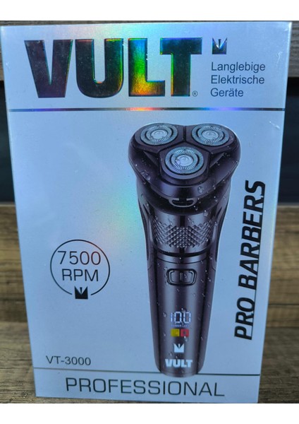 Vt 3000 Günlük Sakal Makinesi 7500 Turbo Motor