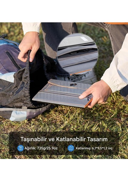 10W Katlanabilir Güneş Enerjili Powerbank – Hızlı Şarj, 10.000 Mah, Kamp ve Seyahat Için Ideal indirimleri