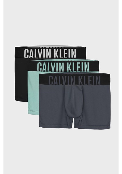 Streç Pamuklu Logolu 3 Pack Boxer 000NB3608AZDB Erkek Boxer 000NB3608A Zdb