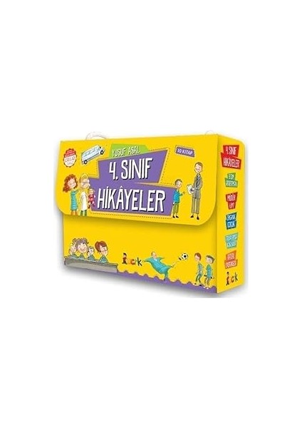 4. Sınıf Hikayeler (10 Kitap Set) + Soru Kitapçığı + Penguenler Flüt Çalamaz + Derviş ve Ölüm