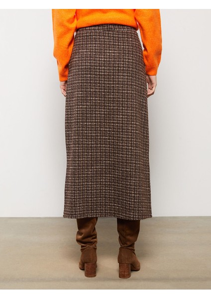 Yeni Sezon Desenli Düğme Detaylı Kadın Etek fırsatları