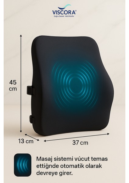 Işlevsel ve Ergonomik Masaj Destekli Ortopedik Sırt Minderi fiyatları