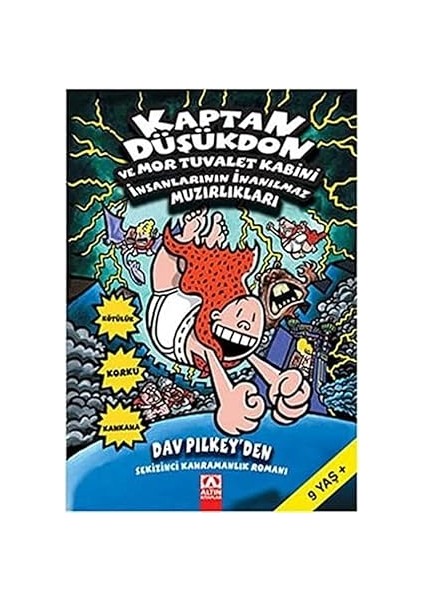Kaptan Düşükdon 8 - ve Mor Tuvalet Kabini Insanlarının Inanılmaz Muzırlıkları + Dünyanın En Tembel Atı: Rüzgar