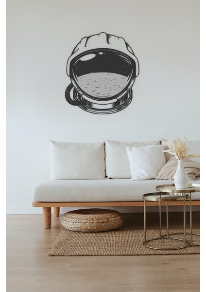 Duvar Dekorasyonu Mdf Astronot Tablosu
