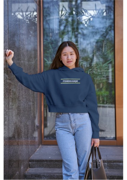 Fener Nakış Detaylı Sweatshirt | Via fırsatları