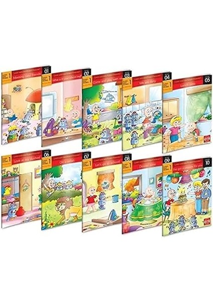 Insan Ne ile Yaşar + Ingilizce Hikaye Seti (10 Kitap) Ilkokul 1. Sınıf Karekod Dinlemeli fiyatları