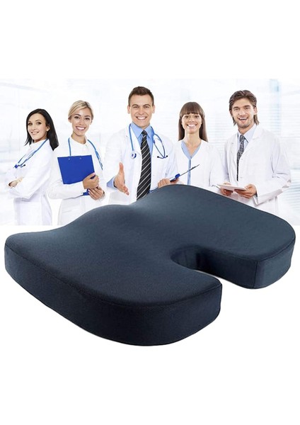 Ortopedik 100% Visco Ofis Sandalye Minderi, Rahat ve Destekleyici Design