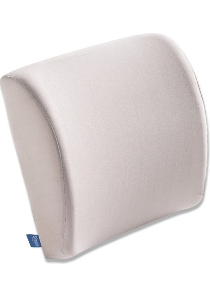 Gri Ortopedik Sırt ve Bel Desteği Minderi, Rahat ve Destekli Oturma