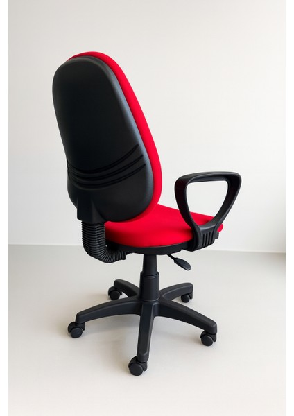 Dole Siyah Gövde/ Kırmızı Döşemeli Ofis Büro Sekreter Bilgisayar Çalışma Oyuncu Koltuğu Sandalyesi fiyatları