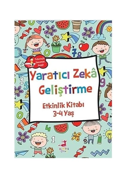 Yaratıcı Zeka Geliştirme - Etkinlik Kitabı (3-4 Yaş)