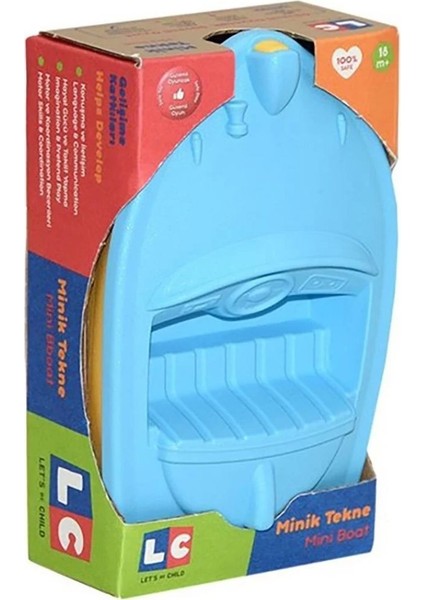 Lets Be Child Enfal Oyuncak Minik Tekne LC-30886-MAVI modelleri