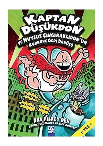 Kaptandüşükdon ve Huysuz Çıngıraklıdon: ve Huysuz Çıngıraklıdon’un Korkunç Geri Dönüşü