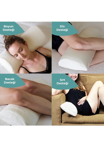 Ortopedik Visco Boyun Yastığı, Rahat ve Konforlu Uyku Destekçisi fiyatları