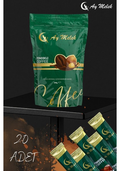 3`ü Bir Arada Fındık Aromalı Tek Kullanımlık 300 Gr. Doğal Çözünebilir Hazır Kahve fiyatları