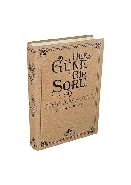 Her Güne Bir Soru (Ciltli): 365 Soru - 5 Yıl - 1,825 Cevap + Bir Sovyet Diplomatının Türkiye Anıları