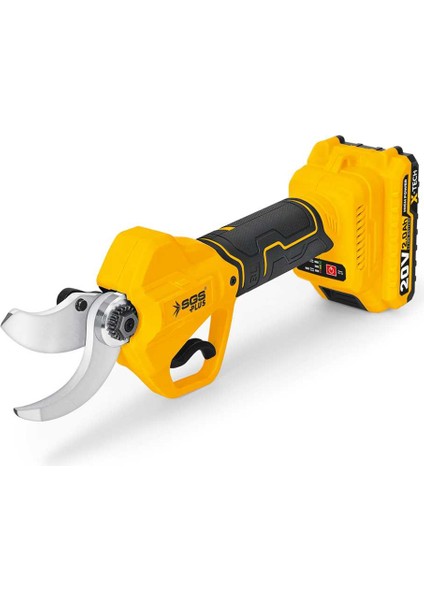 Akülü Bağ Budama Makası 20V 2*2.0 Ah (Kömürsüz Motor)